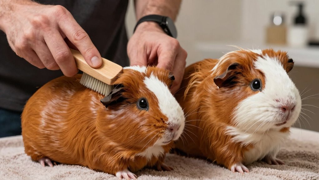 proper guinea pig grooming practices