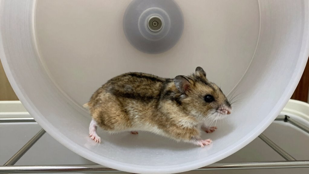 proper hamster wheel size