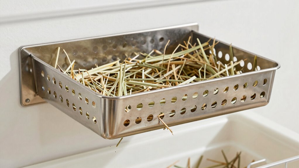 proper hay rack placement