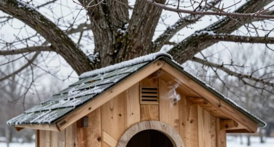 proper outdoor dog house ventilation