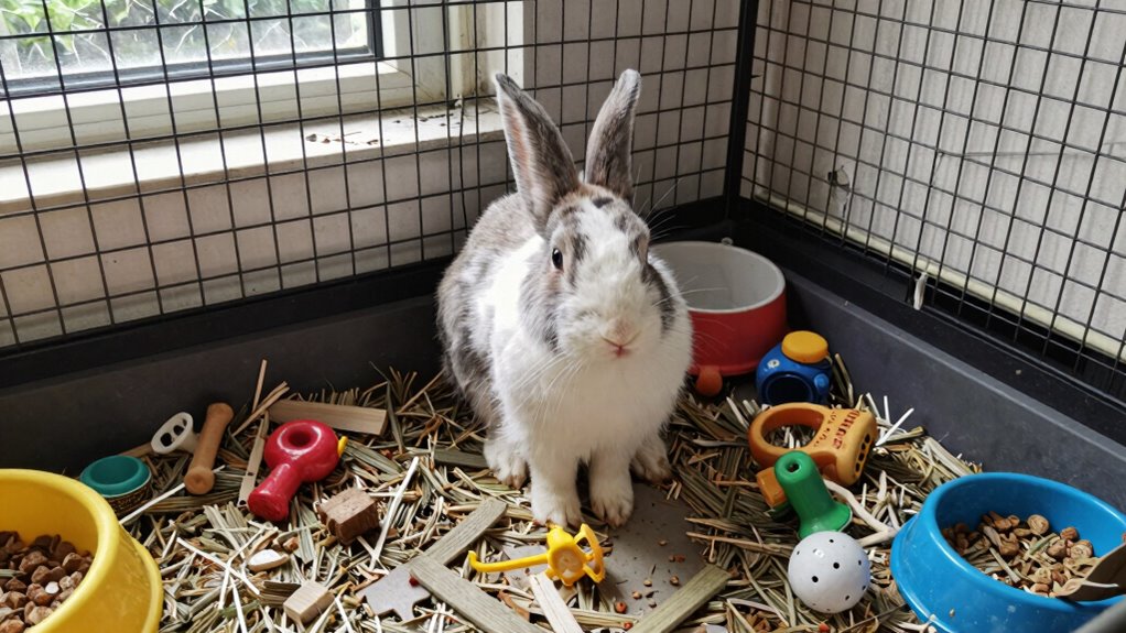 proper rabbit enclosure design