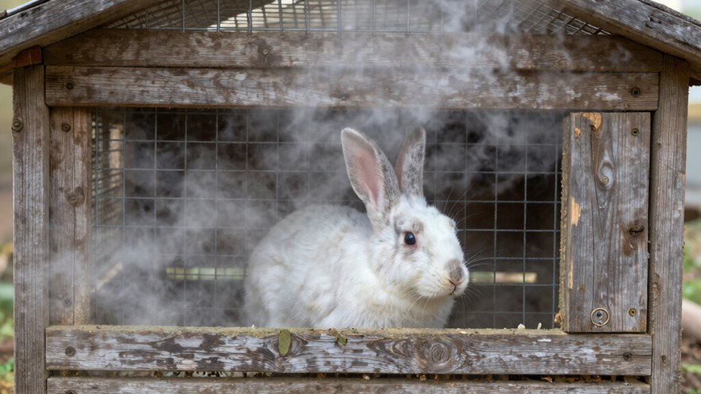 proper rabbit hutch ventilation