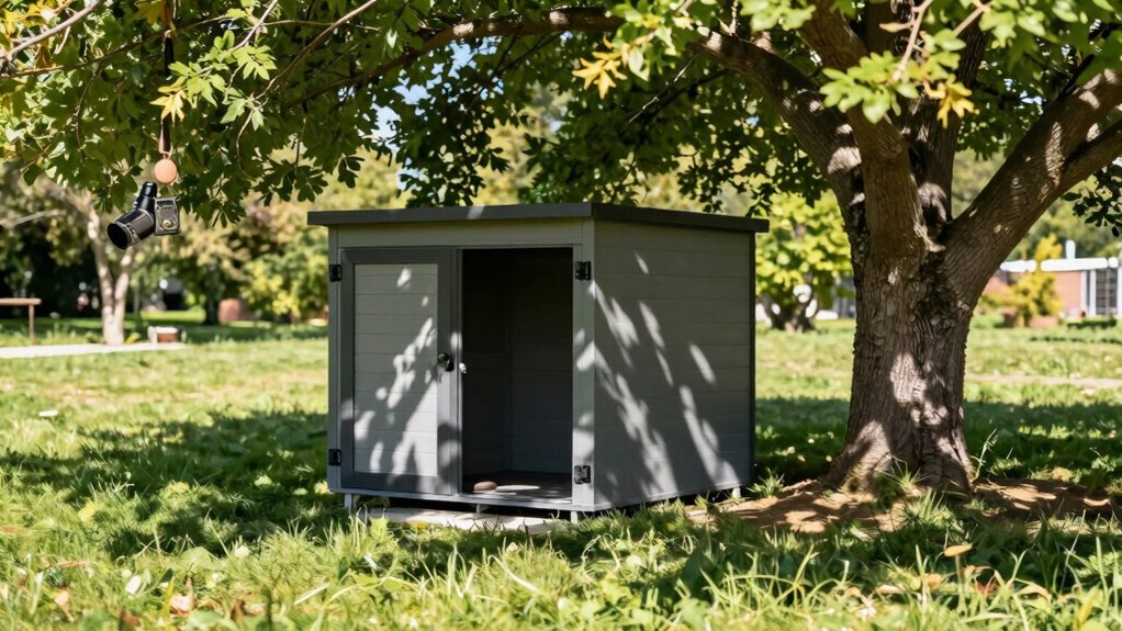 proper shade and ventilation