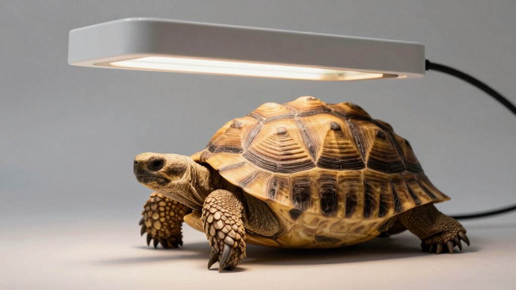 proper uvb lamp positioning