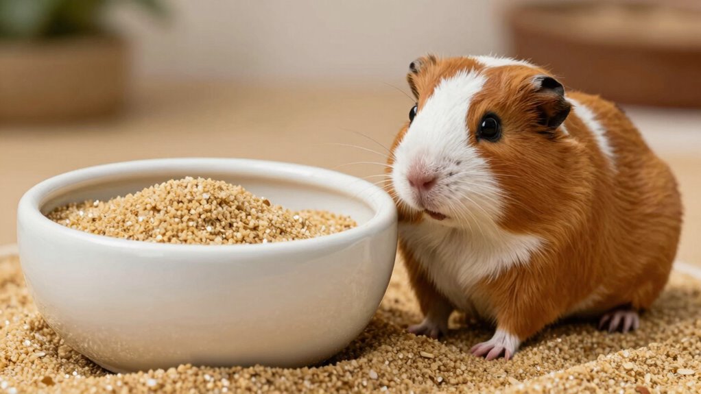 quality sand ensures healthy fur