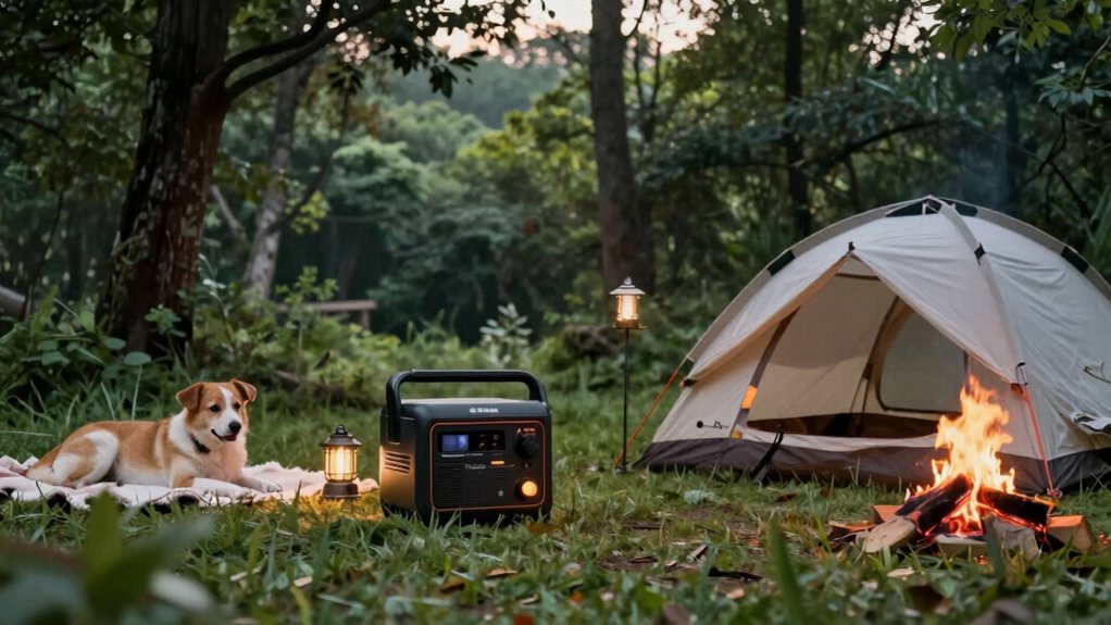 quiet pet camping generators