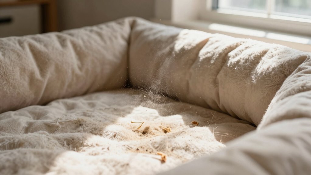 reduce dust through bedding care