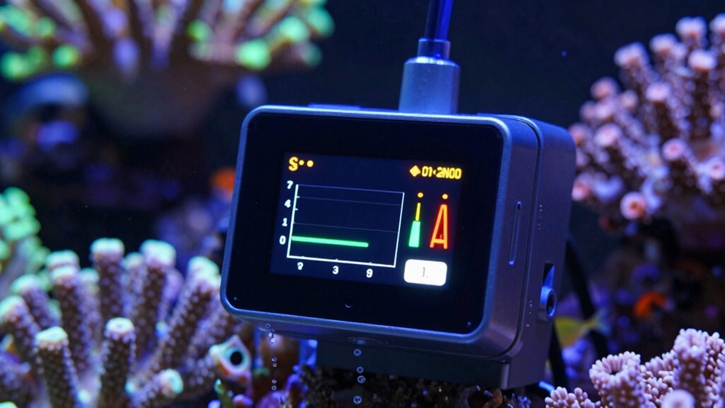 reef monitoring alarm setup