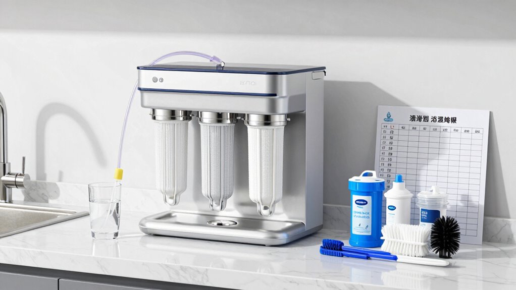 regular filter and system maintenance