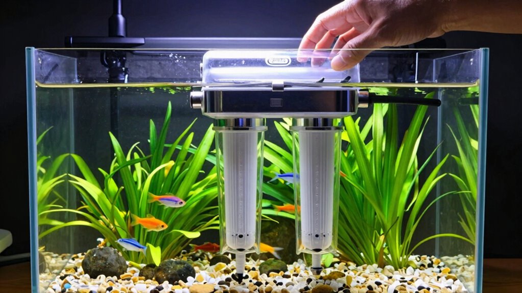 regular filter and water testing