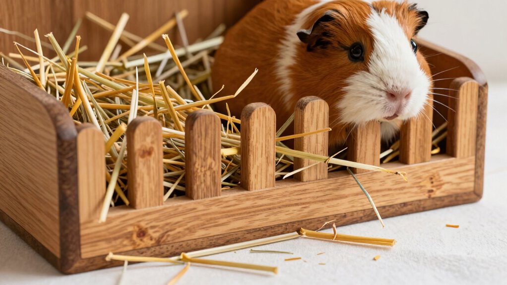 regular hay rack cleaning