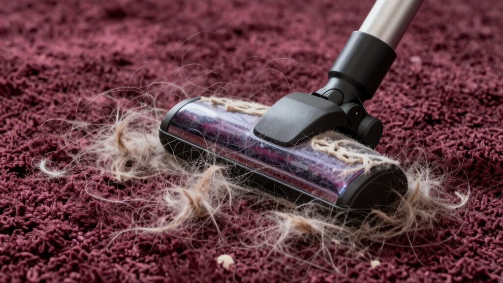 regular vacuuming and grooming