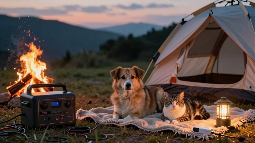 reliable pet camping power supplies