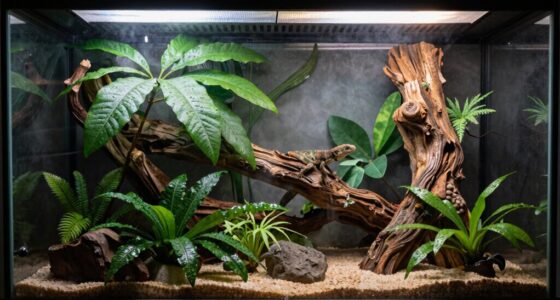 reptile enclosure humidity control