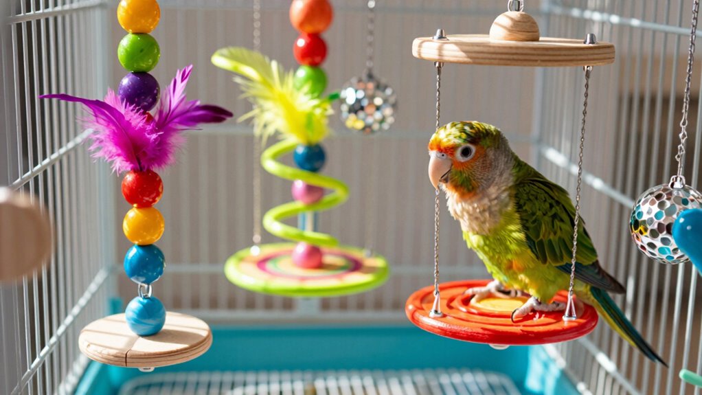 rotate toys regularly for engagement