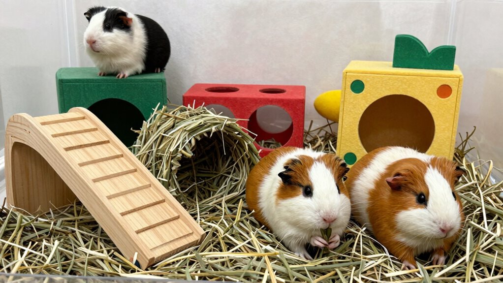 rotate toys regularly to stimulate