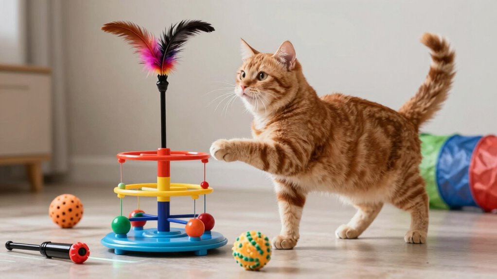 rotate toys to keep engaging