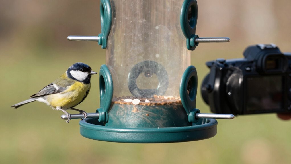 safe clean bird feeding