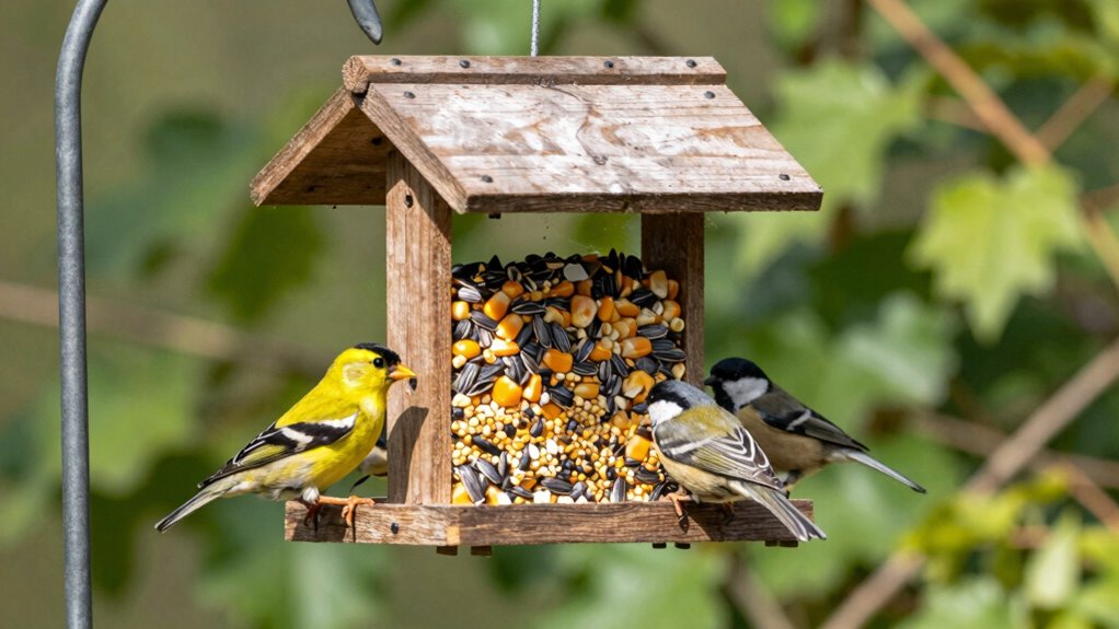 safe nutritious wild bird foods