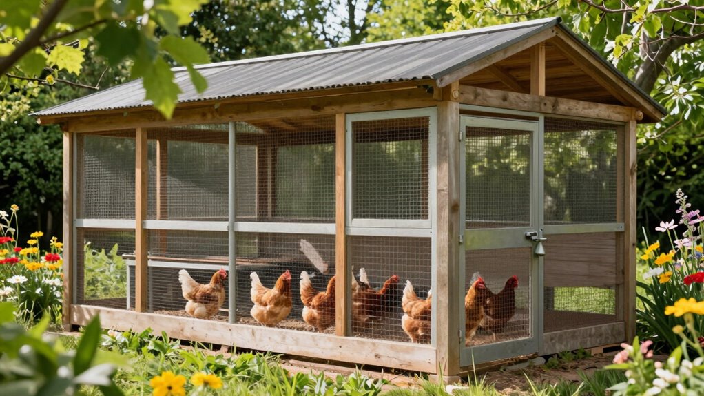 secure predator proof chicken coop