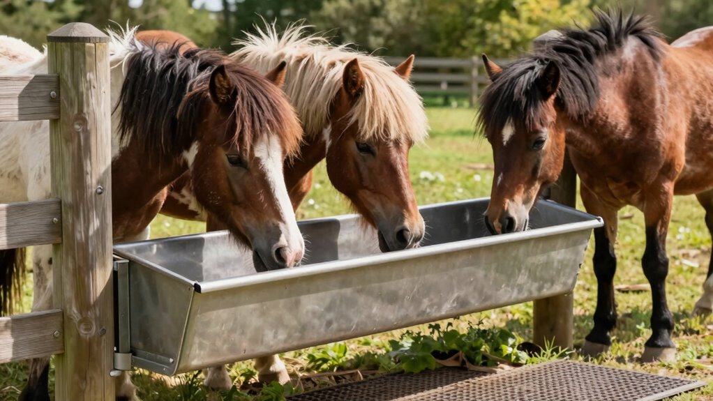 secure stable feeding setup