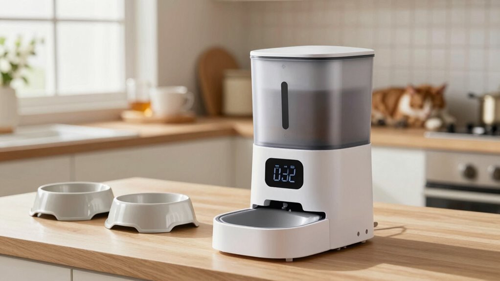 set consistent feeding schedule