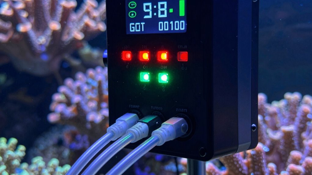 set water flow alarms