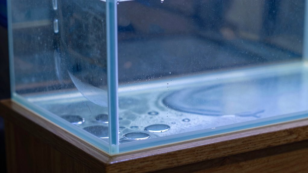 signs of aquarium leak