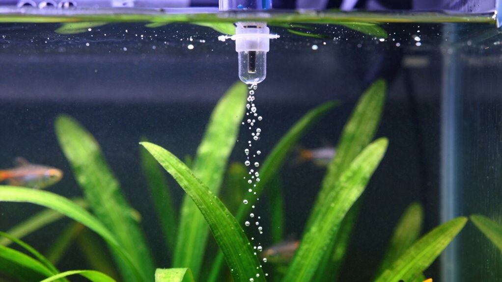 signs of high aquarium co2