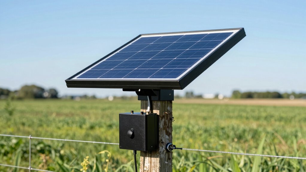 solar charger battery setup