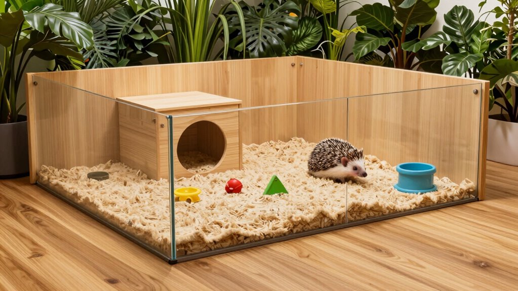 spacious safe easy clean cage