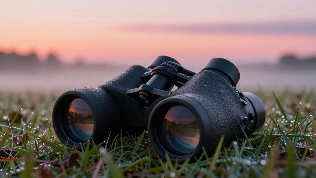 test binoculars in low light