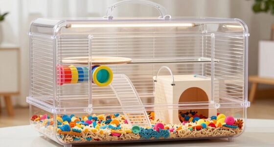 top acrylic hamster cages