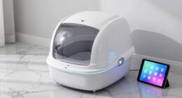 top app enabled cat litter robots