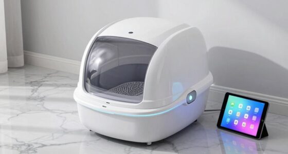 top app enabled cat litter robots