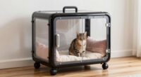 top cat carriers with wheels
