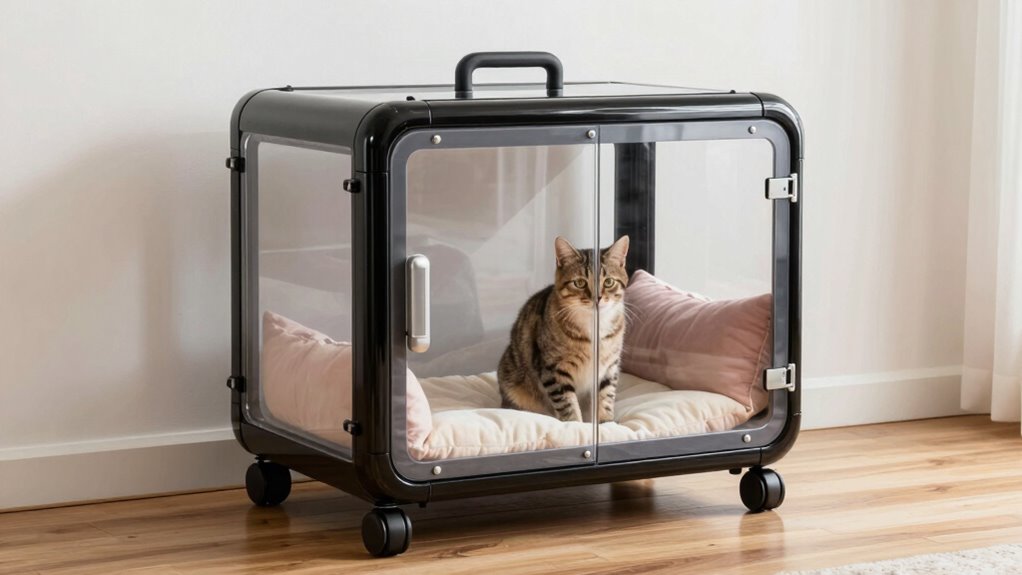 top cat carriers with wheels