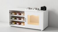 top cat feeding storage cabinets