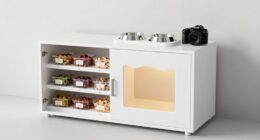 top cat feeding storage cabinets