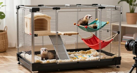 top ferret cage configurations