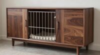 top heavy duty dog crate furniture