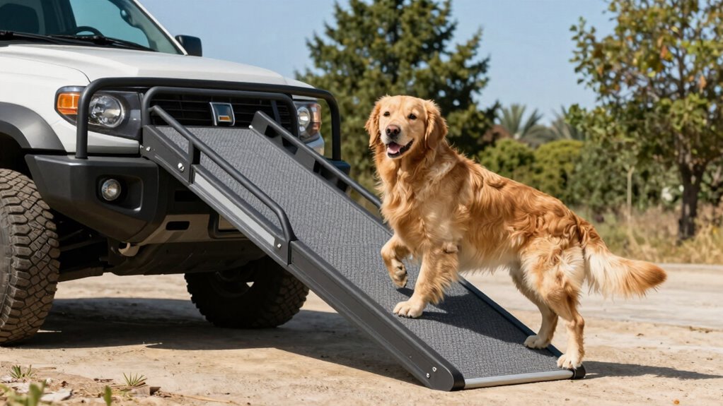 top heavy duty dog ramps