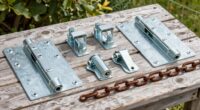 top heavy duty fence hardware
