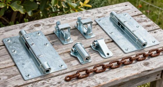 top heavy duty fence hardware
