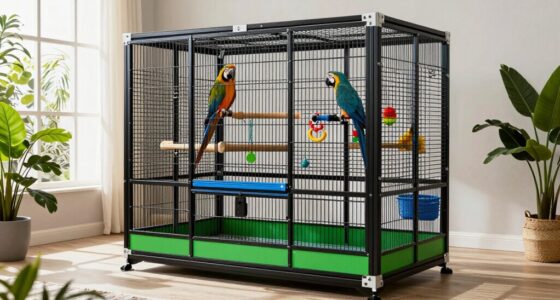 top heavy duty macaw cages