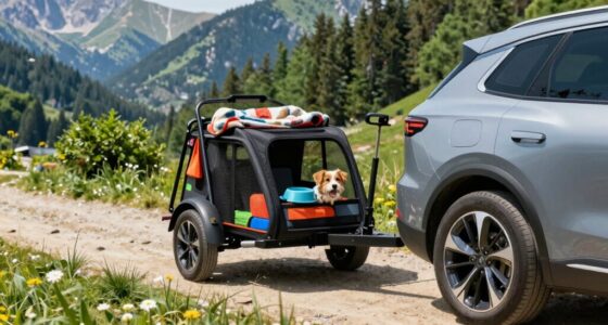 top hitch mounted pet carriers