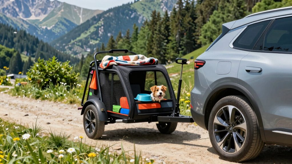 top hitch mounted pet carriers