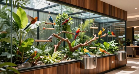 top indoor bird aviary options