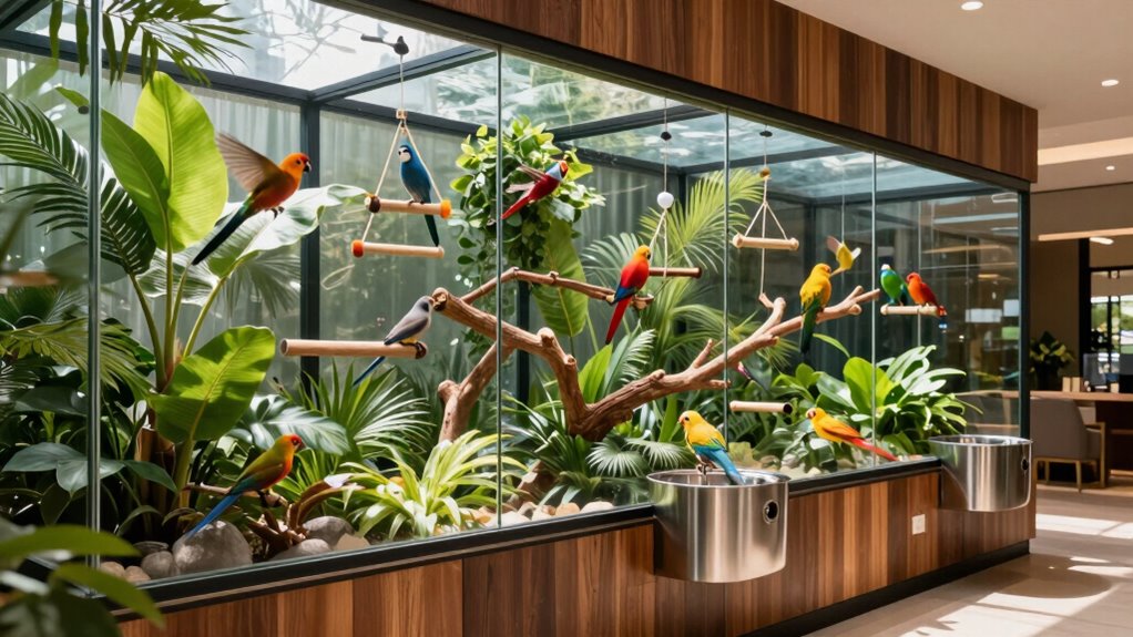 top indoor bird aviary options