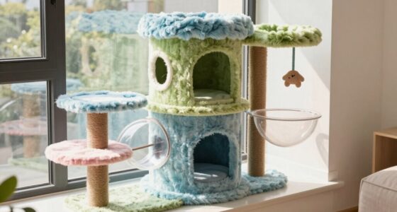 top multi level cat playhouses